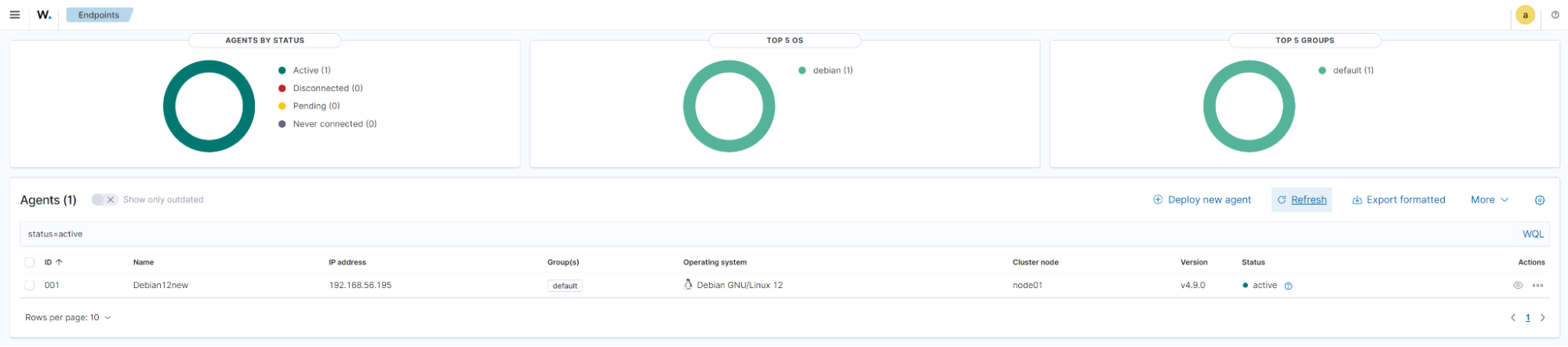 Agent widgets